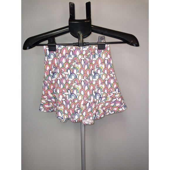 365 Kids from Garanimals Rainbow Unicorn Skort Size 10 - Picture 1 of 4